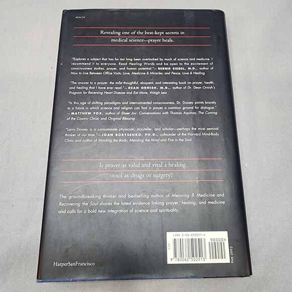 Healing Words The Power of Prayer and the Practice of Medicine by Larry Dossey - Picture 3 of 7